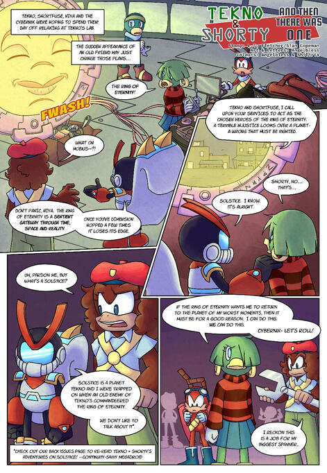 Sonic The Comic Online #280 page 1 Sonic The Comic Online #280 page 1