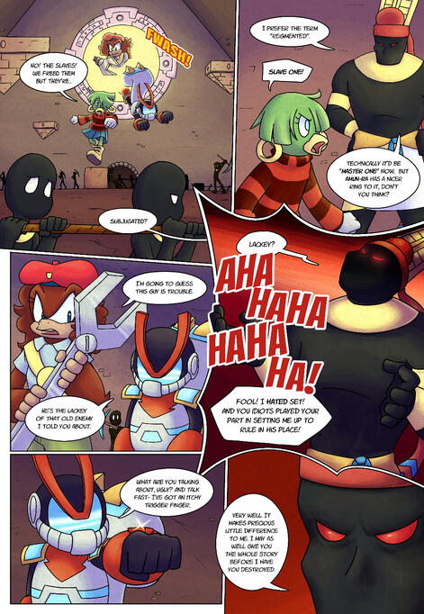 Sonic The Comic Online #280 page 2 Sonic The Comic Online #280 page 2